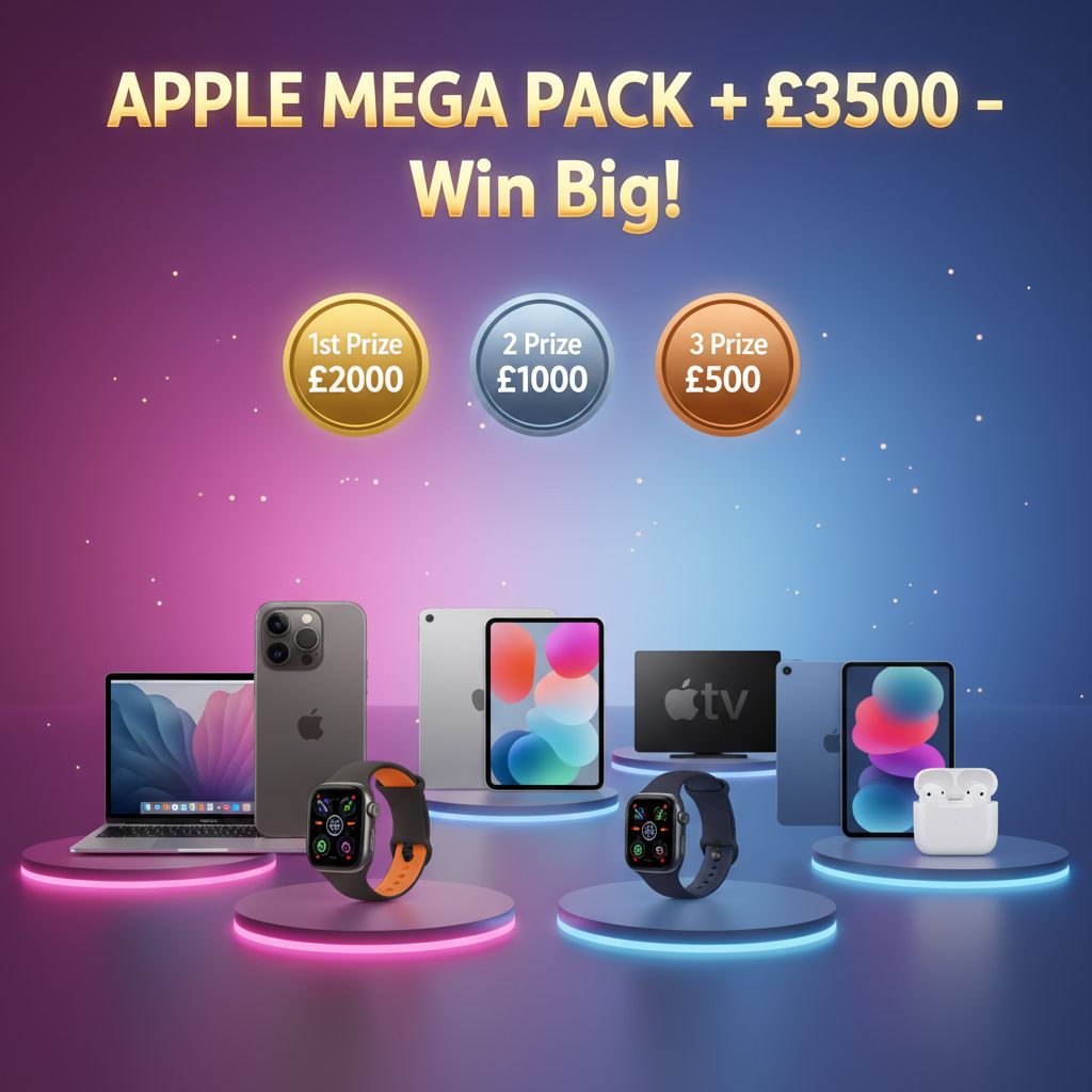 £3500 Cash + Apple Mega Pack